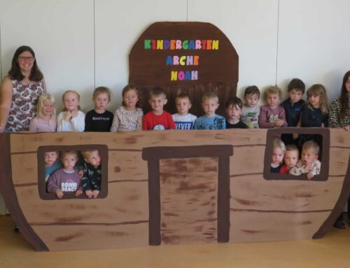 Kindergarten ehemals St. Maria mit neuem Namen Arche Noah und neuer Träger-schaft
