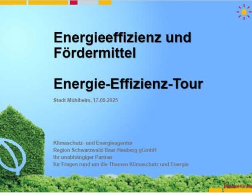 Die „Energie-Effizienz-Tour“ kommt nach Mühlheim an der Donau: Jetzt anmelden!