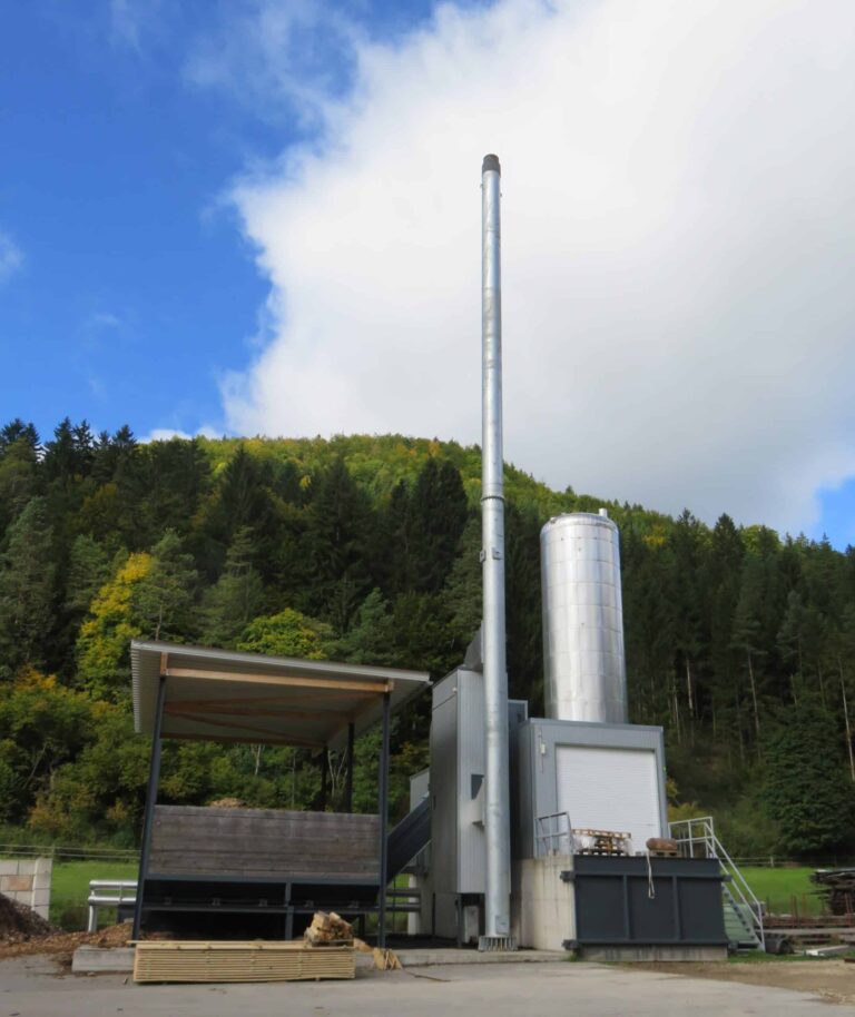 Heizungsanlage Sägewerk Maurer